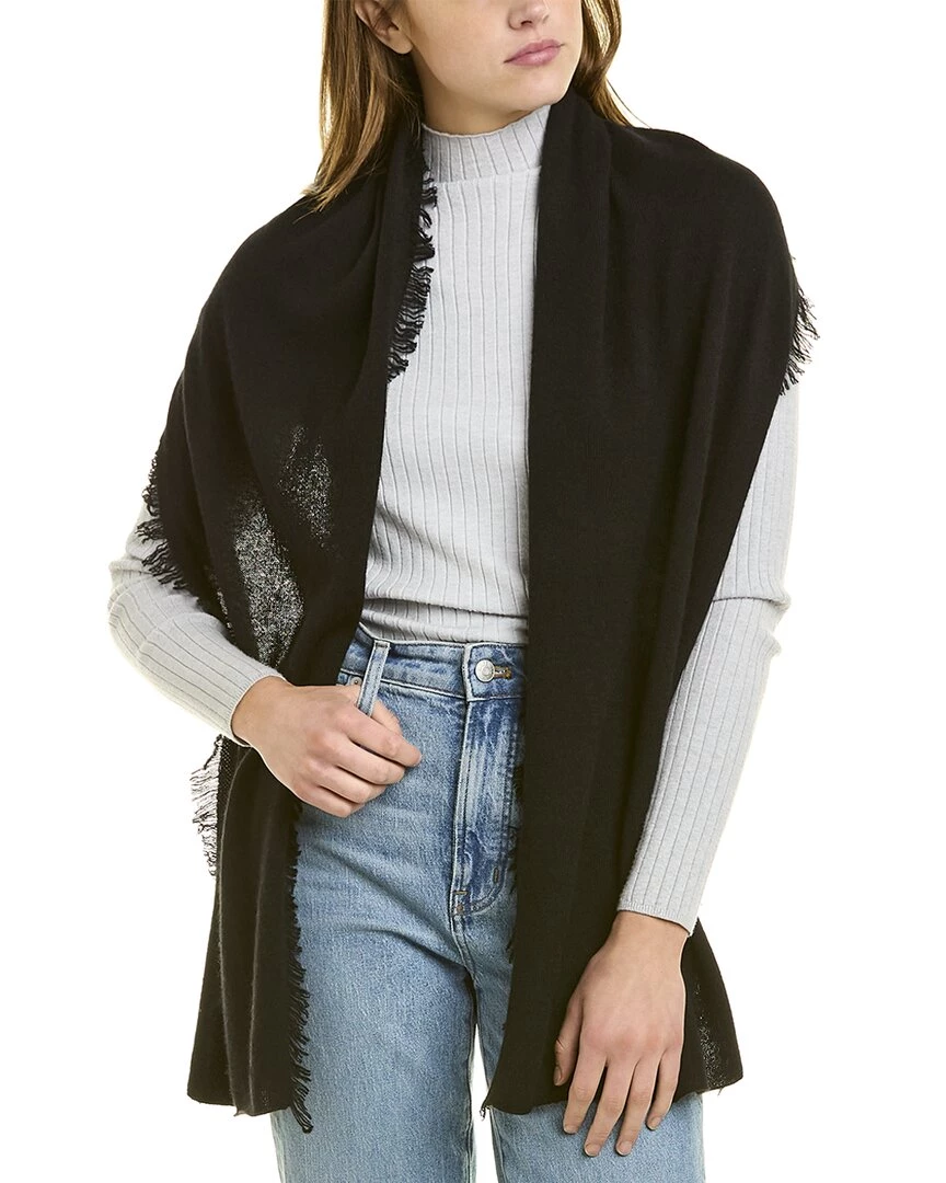 In2 by InCashmere Fringe Cashmere Wrap - women 2 In2 by InCashmere Fringe Cashmere Wrap - women - Image 2