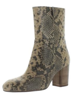 Seychelles Wild Ride Womens Faux Leather Almond Toe Mid-Calf Boots