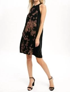 Mystree Burnout Velvet Mix Halter Dress in Black - women -Weatherproof shop 210aaa4b03354737993e6bd410260ba2 8d3ec32a c2d8 48d2 a077 80e76f11ac36 1080x