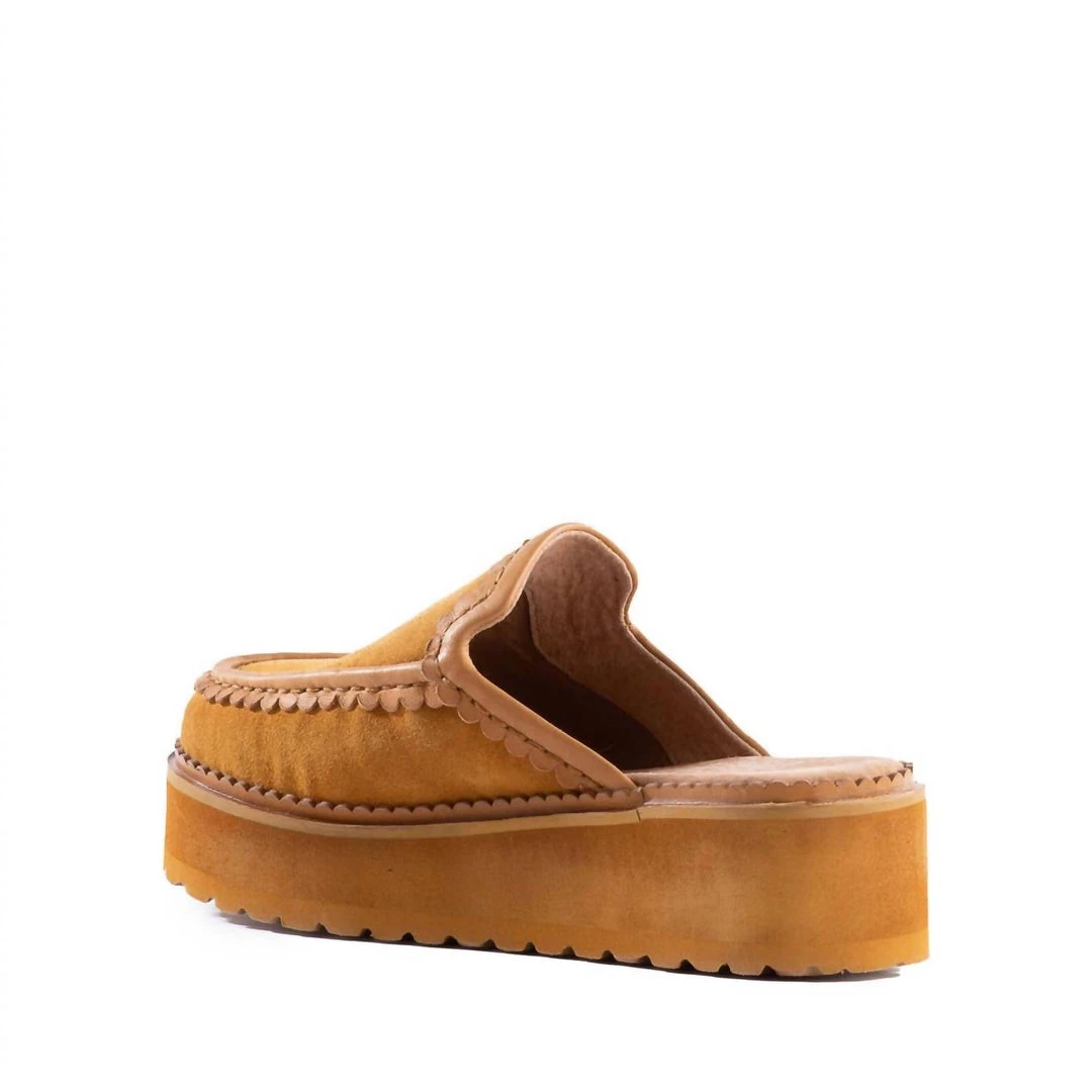 Seychelles Women'S Stand Tall Platform Mule in Cognac 3 Seychelles Women'S Stand Tall Platform Mule in Cognac - Image 3