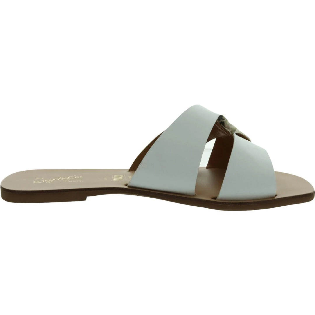 Seychelles Ray Of Sunshine Womens Snake Print Flat Slide Sandals 2 Seychelles Ray Of Sunshine Womens Snake Print Flat Slide Sandals - Image 2