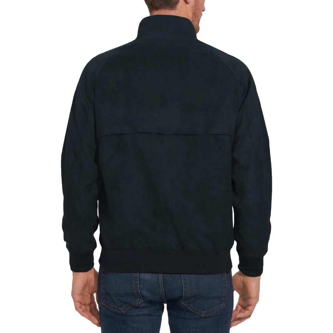 Weatherproof Mens Faux Suede Cool Weather Bomber Jacket 2 Weatherproof Mens Faux Suede Cool Weather Bomber Jacket - Image 2