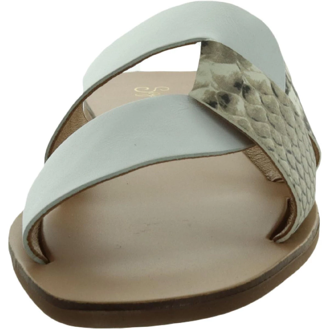 Seychelles Ray Of Sunshine Womens Snake Print Flat Slide Sandals 3 Seychelles Ray Of Sunshine Womens Snake Print Flat Slide Sandals - Image 3