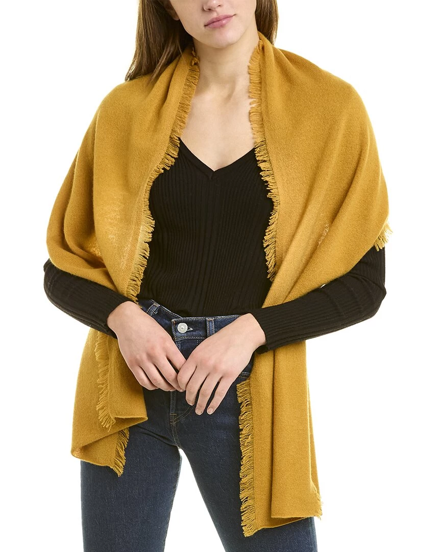 In2 by InCashmere Fringe Cashmere Wrap - women 1 In2 by InCashmere Fringe Cashmere Wrap - women