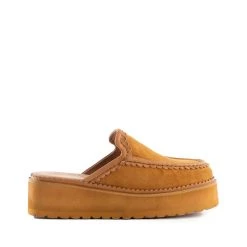 Weatherproof shop 22 Seychelles Women'S Stand Tall Platform Mule in Cognac