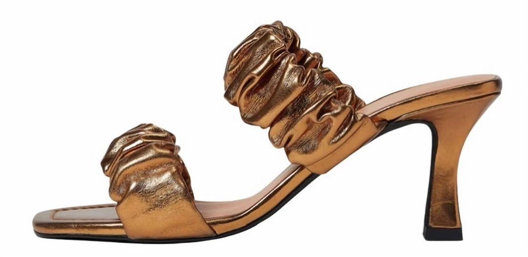 Seychelles Leeward Heeled Sandals in Gold Metallic( Bronze) - women 3 Seychelles Leeward Heeled Sandals in Gold Metallic( Bronze) - women - Image 3