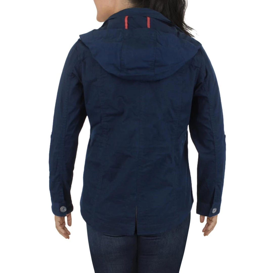 Weatherproof Womens Lightweight Hooded Utility Jacket 2 Weatherproof Womens Lightweight Hooded Utility Jacket - Image 2