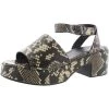 Seychelles Calming Influence Womens Leather Open Toe Heel Sandals