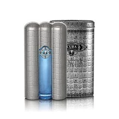 Fragluxe 550464 Cuba Prestige Platinum Cologne Eau De Toilette Spray for Men, 3 oz