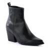 Seychelles Aboard Ankle Booties in Black Leather - women