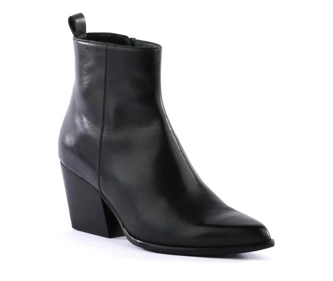 Seychelles Aboard Ankle Booties in Black Leather - women 1 Seychelles Aboard Ankle Booties in Black Leather - women