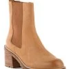 Seychelles Far Fetched Nubuck Bootie in Tan Leather - women