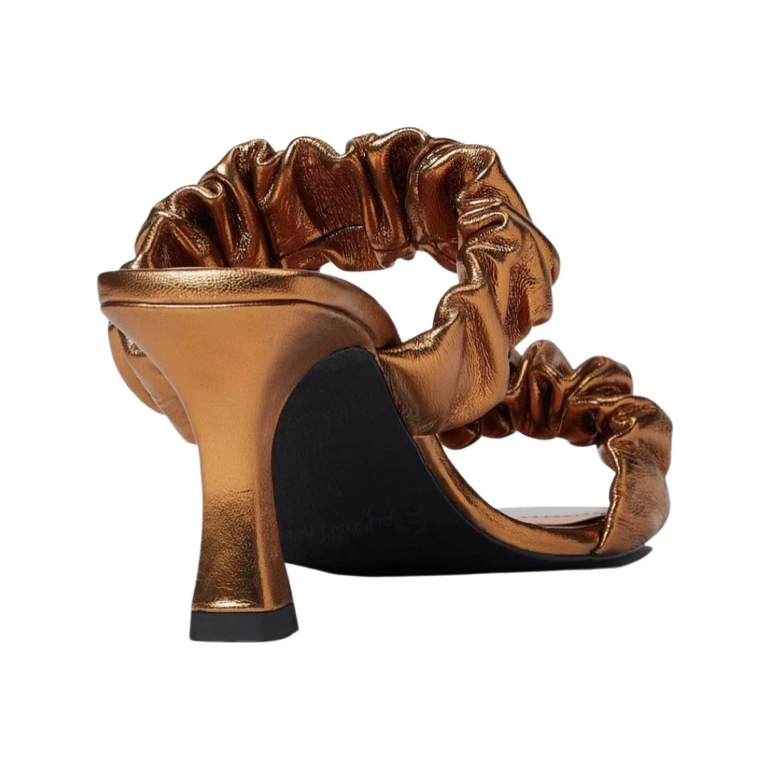 Seychelles Leeward Heeled Sandals in Gold Metallic( Bronze) - women 4 Seychelles Leeward Heeled Sandals in Gold Metallic( Bronze) - women - Image 4