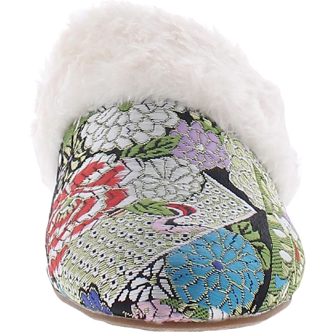 Seychelles In Your Dreams Womens Faux Fur Slip On Mules 3 Seychelles In Your Dreams Womens Faux Fur Slip On Mules - Image 3