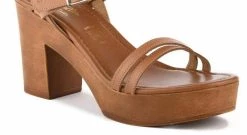 Weatherproof shop 20 Seychelles Double Dip Heels in Tan - women