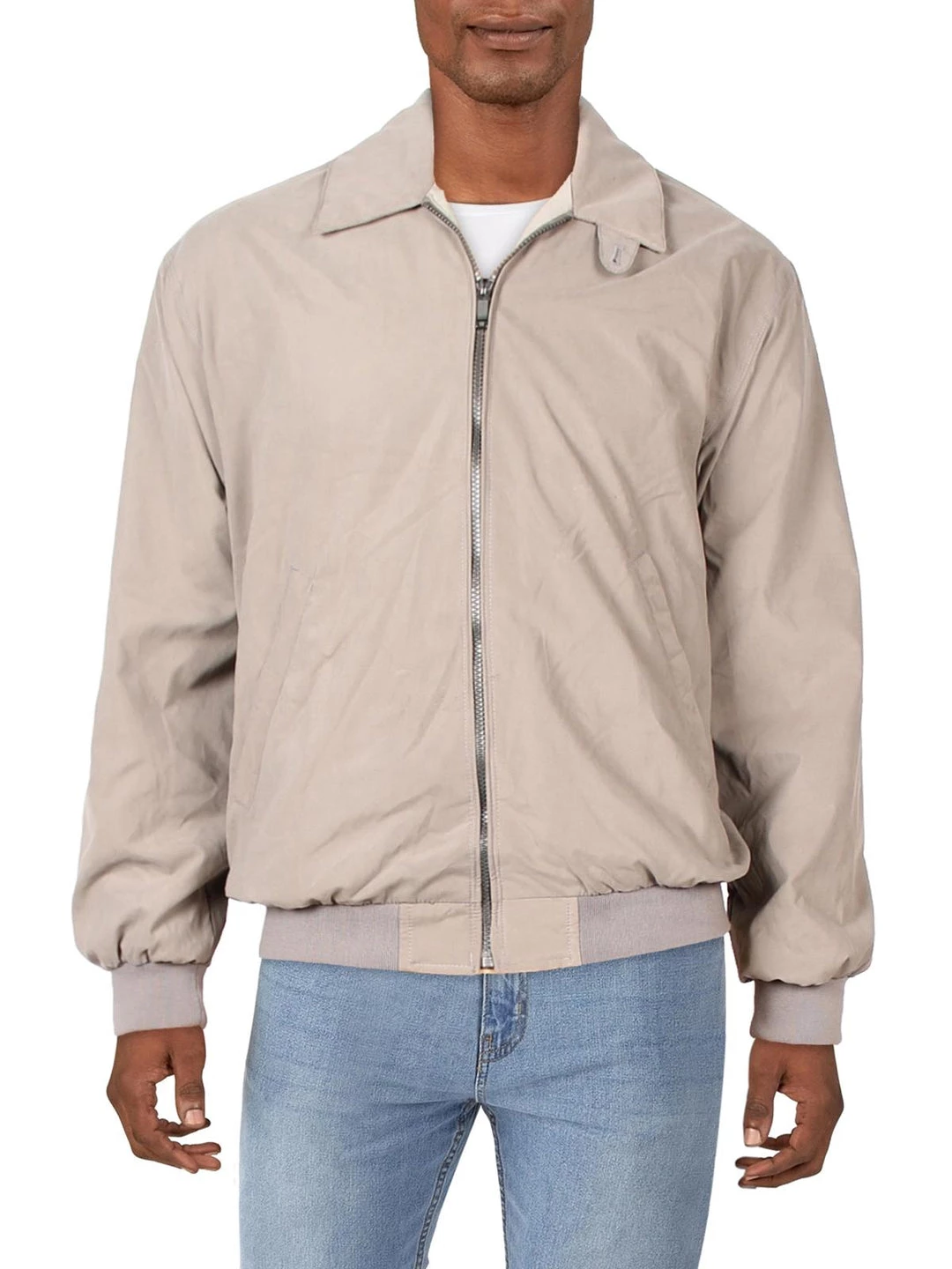 Weatherproof Mens Lightweight Water Repellent Bomber Jacket 2 Weatherproof Mens Lightweight Water Repellent Bomber Jacket - Image 2